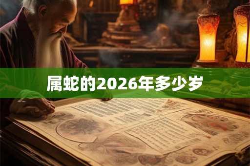 属蛇的2026年多少岁 属蛇的2026年多少岁