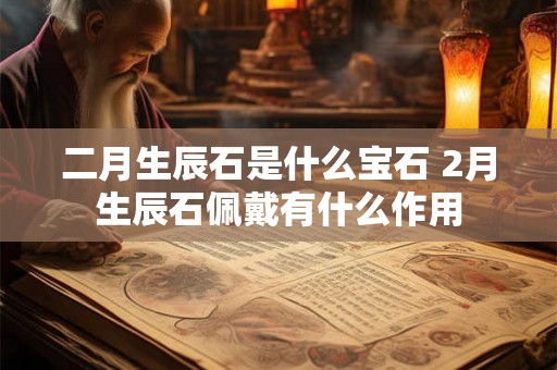 二月生辰石是什么宝石 2月生辰石佩戴有什么作用