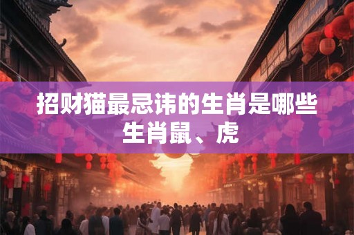 招财猫最忌讳的生肖是哪些 生肖鼠、虎 招财猫最忌讳的生肖是哪些 生肖鼠、虎