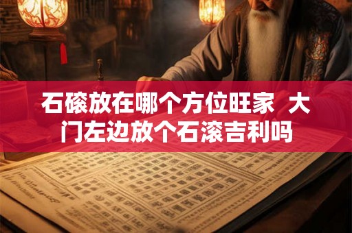 石磙放在哪个方位旺家  大门左边放个石滚吉利吗