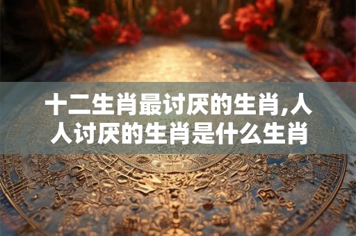 十二生肖最讨厌的生肖,人人讨厌的生肖是什么生肖