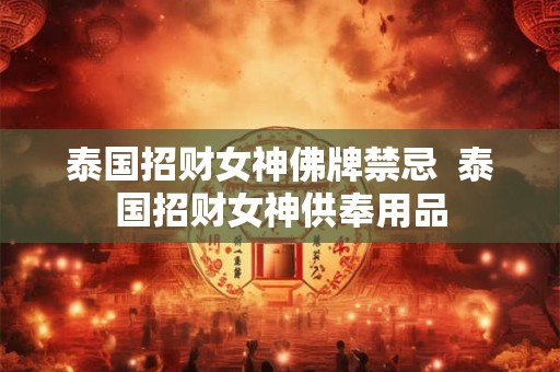 泰国招财女神佛牌禁忌 泰国招财女神供奉用品 泰国招财女神佛牌禁忌 泰国招财女神供奉用品
