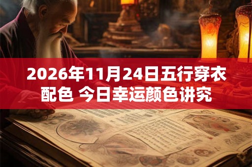 2026年11月24日五行穿衣配色 今日幸运颜色讲究