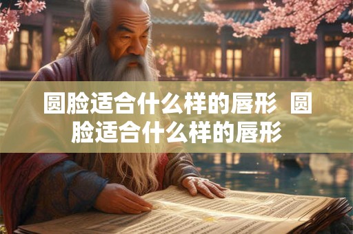 圆脸适合什么样的唇形  圆脸适合什么样的唇形