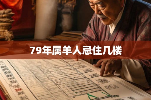 79年属羊人忌住几楼