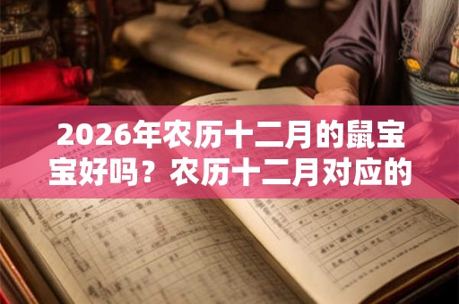 2026年农历十二月的鼠宝宝好吗？农历十二月对应的花