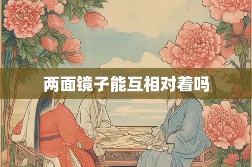 两面镜子能互相对着吗