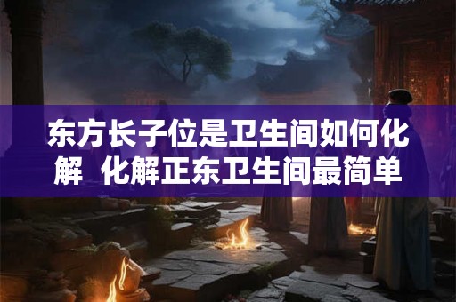 东方长子位是卫生间如何化解  化解正东卫生间最简单的方法