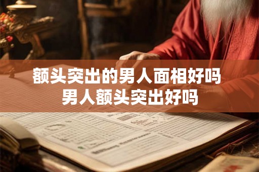 额头突出的男人面相好吗 男人额头突出好吗 额头突出的男人面相好吗 男人额头突出好吗