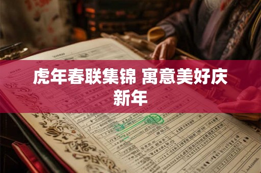 虎年春联集锦 寓意美好庆新年