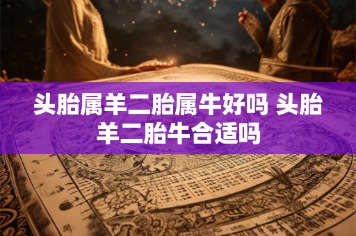 头胎属羊二胎属牛好吗 头胎羊二胎牛合适吗 头胎属羊二胎属牛好吗 头胎羊二胎牛合适吗