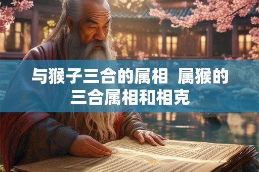 与猴子三合的属相  属猴的三合属相和相克