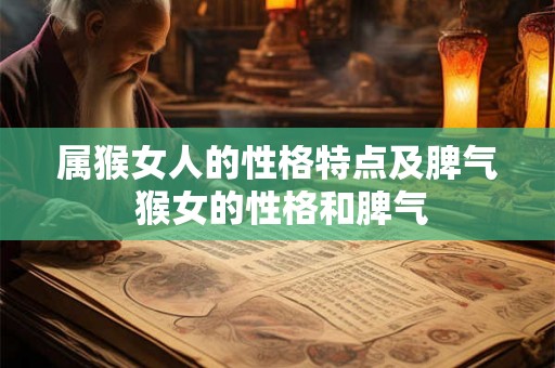 属猴女人的性格特点及脾气 猴女的性格和脾气
