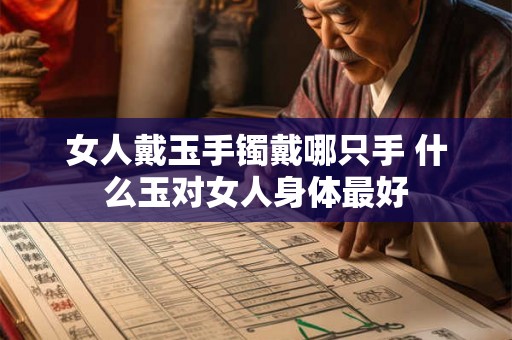 女人戴玉手镯戴哪只手 什么玉对女人身体最好