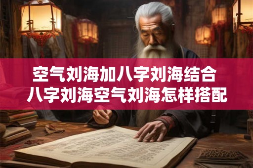 空气刘海加八字刘海结合 八字刘海空气刘海怎样搭配最好