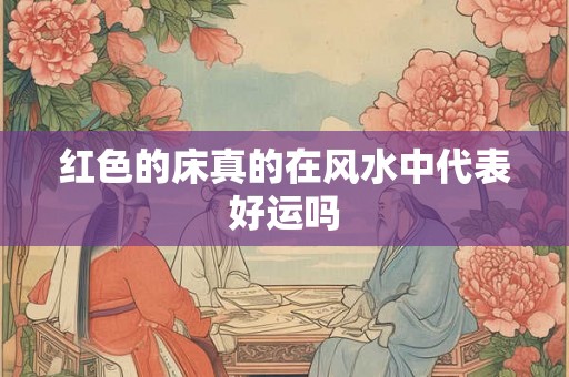 红色的床真的在风水中代表好运吗