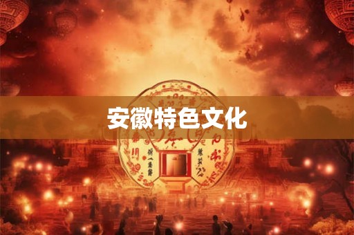 安徽特色文化