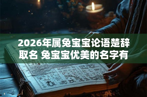 2026年属兔宝宝论语楚辞取名 兔宝宝优美的名字有哪些