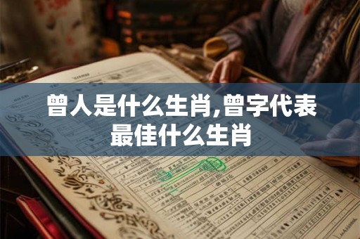 曾人是什么生肖,曾字代表最佳什么生肖