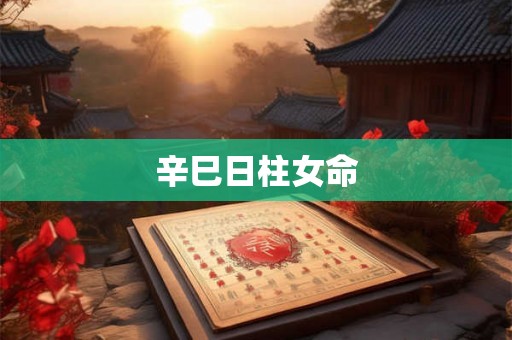 辛巳日柱女命