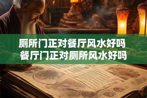 厕所门正对餐厅风水好吗 餐厅门正对厕所风水好吗