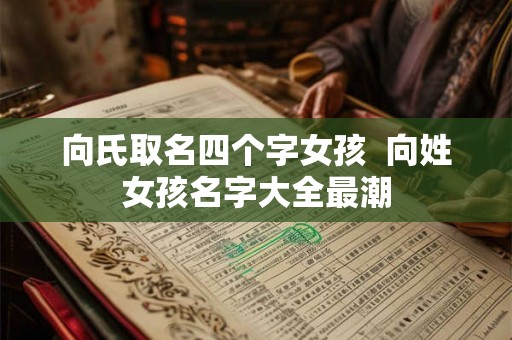 向氏取名四个字女孩  向姓女孩名字大全最潮