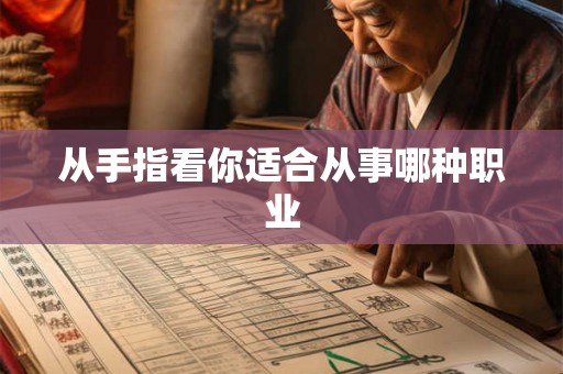 从手指看你适合从事哪种职业