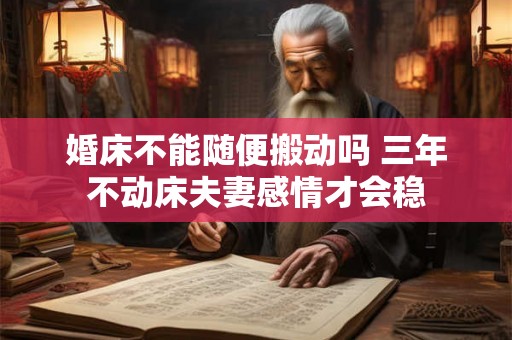 婚床不能随便搬动吗 三年不动床夫妻感情才会稳