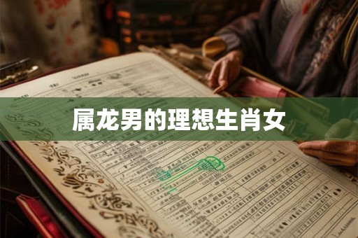 属龙男的理想生肖女