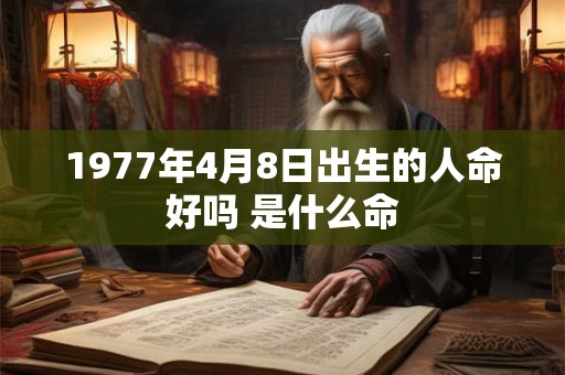 1977年4月8日出生的人命好吗 是什么命