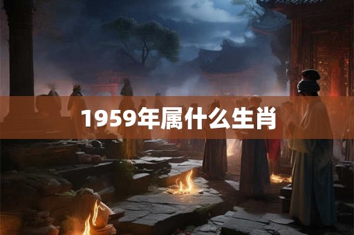 1959年属什么生肖 1959年属什么生肖