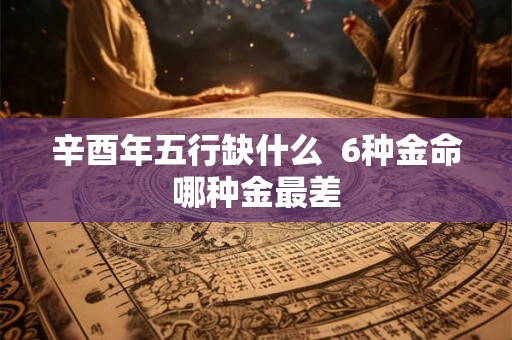 辛酉年五行缺什么  6种金命哪种金最差