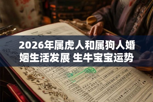 2026年属虎人和属狗人婚姻生活发展 生牛宝宝运势旺