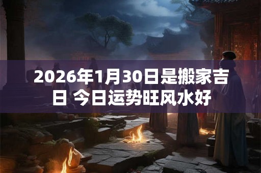 2026年1月30日是搬家吉日 今日运势旺风水好