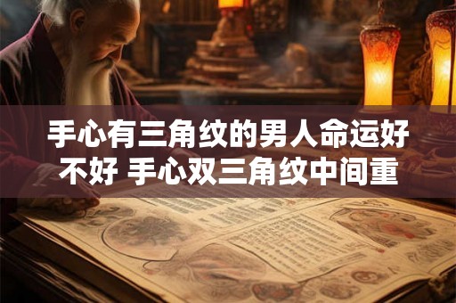 手心有三角纹的男人命运好不好 手心双三角纹中间重叠好不好 手心有三角纹的男人命运好不好 手心双三角纹中间重叠好不好