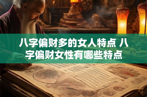 八字偏财多的女人特点 八字偏财女性有哪些特点