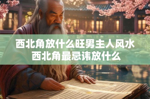 西北角放什么旺男主人风水 西北角最忌讳放什么