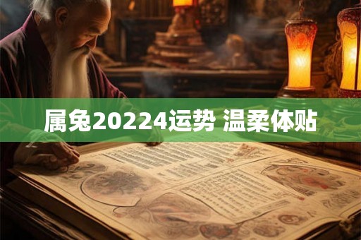 属兔20224运势 温柔体贴