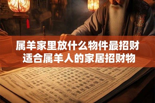 属羊家里放什么物件最招财 适合属羊人的家居招财物件
