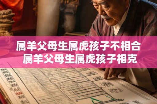 属羊父母生属虎孩子不相合 属羊父母生属虎孩子相克