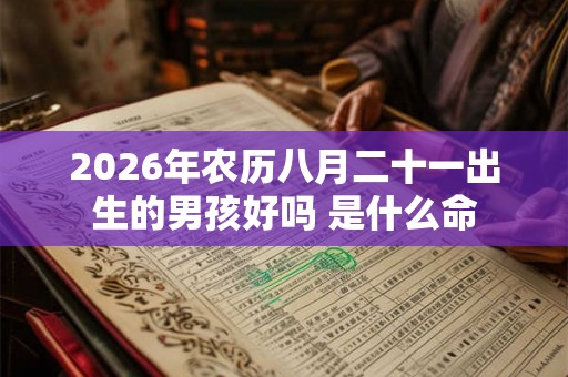 2026年农历八月二十一出生的男孩好吗 是什么命
