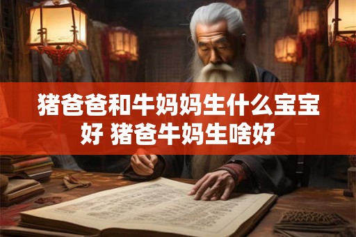 猪爸爸和牛妈妈生什么宝宝好 猪爸牛妈生啥好 猪爸爸和牛妈妈生什么宝宝好 猪爸牛妈生啥好