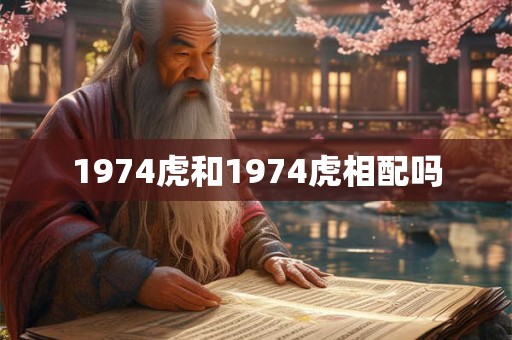 1974虎和1974虎相配吗