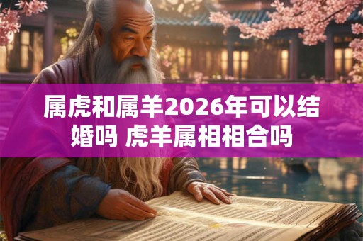 属虎和属羊2026年可以结婚吗 虎羊属相相合吗