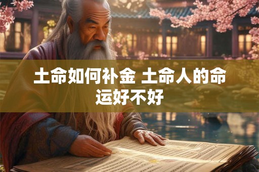 土命如何补金 土命人的命运好不好
