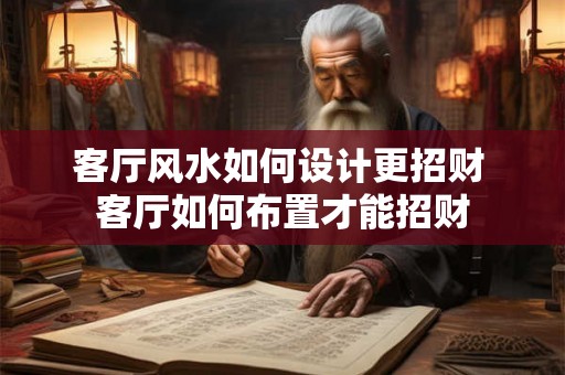 客厅风水如何设计更招财 客厅如何布置才能招财 客厅风水如何设计更招财 客厅如何布置才能招财
