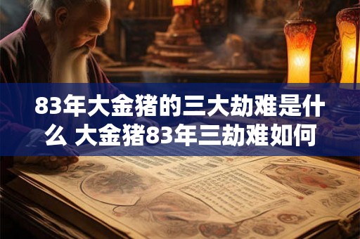83年大金猪的三大劫难是什么 大金猪83年三劫难如何