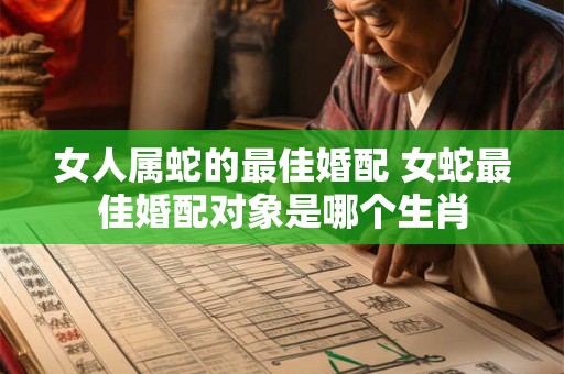 女人属蛇的最佳婚配 女蛇最佳婚配对象是哪个生肖