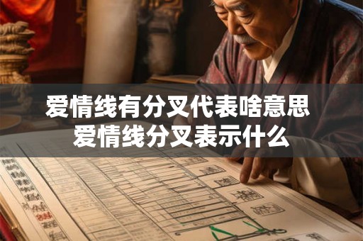 爱情线有分叉代表啥意思 爱情线分叉表示什么 爱情线有分叉代表啥意思 爱情线分叉表示什么