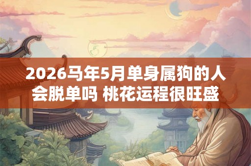 2026马年5月单身属狗的人会脱单吗 桃花运程很旺盛